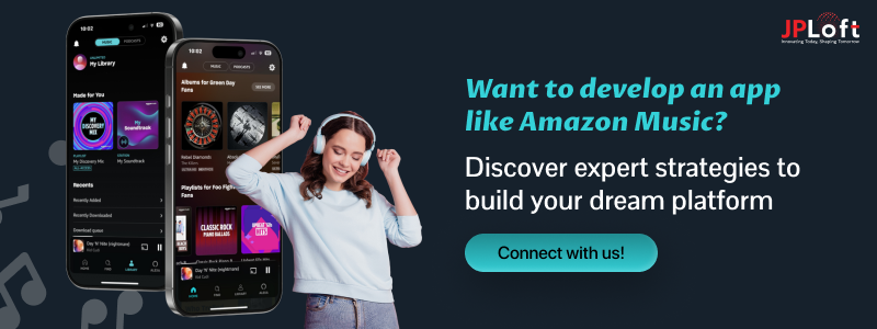 Create an App like Amazon Music CTA